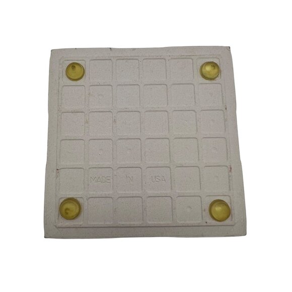 Vintage Vermont Covered Bridge 4.25" Ceramic Wall Tile Rustic Decor USA - Picture 2 of 4